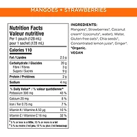 Purée mangues, fraises + gingembre Brekky Blends