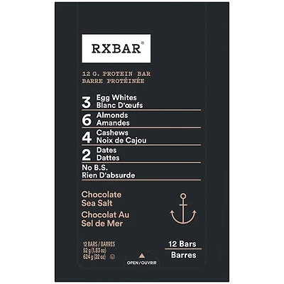 RXBAR Chocolate Sea Salt 12x52g