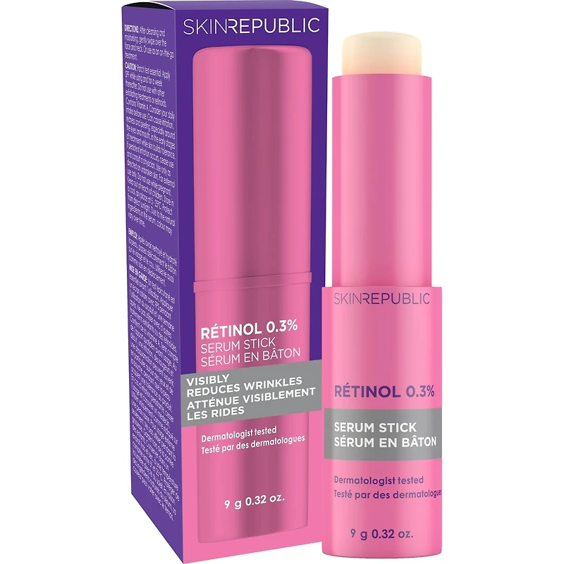 Bâton de sérum à 0,3 % de rétinol