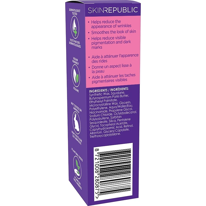 Bâton de sérum à 0,3 % de rétinol