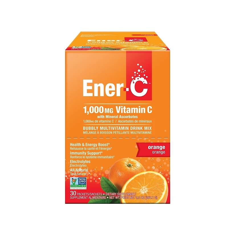 Ener-C Mélange pour boisson multivitaminée Orange (30pk)