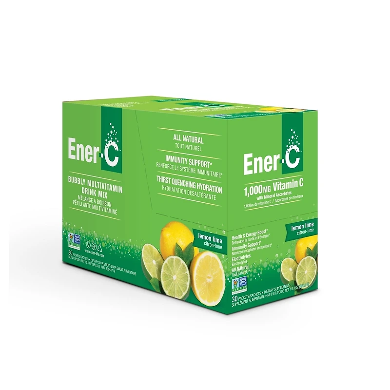 Mélange de boissons multivitamines Ener-C Citron vert citron (30pk)