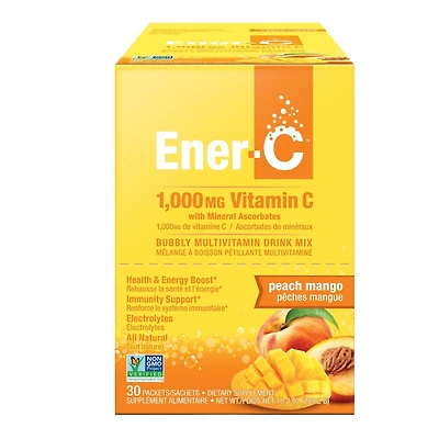 Ener-C Multivitamin Drink Mix Peach Mango (30pk)