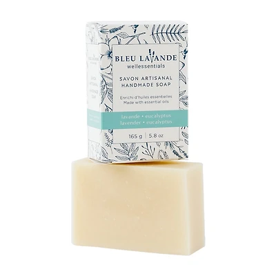 Lavender-eucalyptus handmade soap