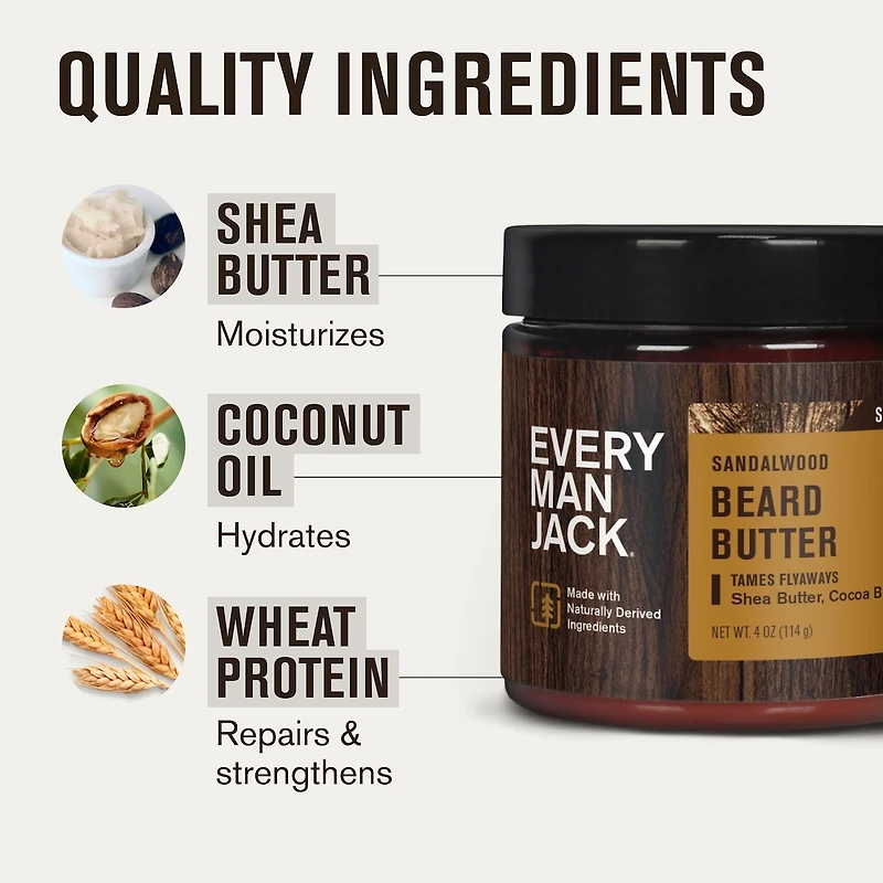 EMJ Beard Butter Sandalwood