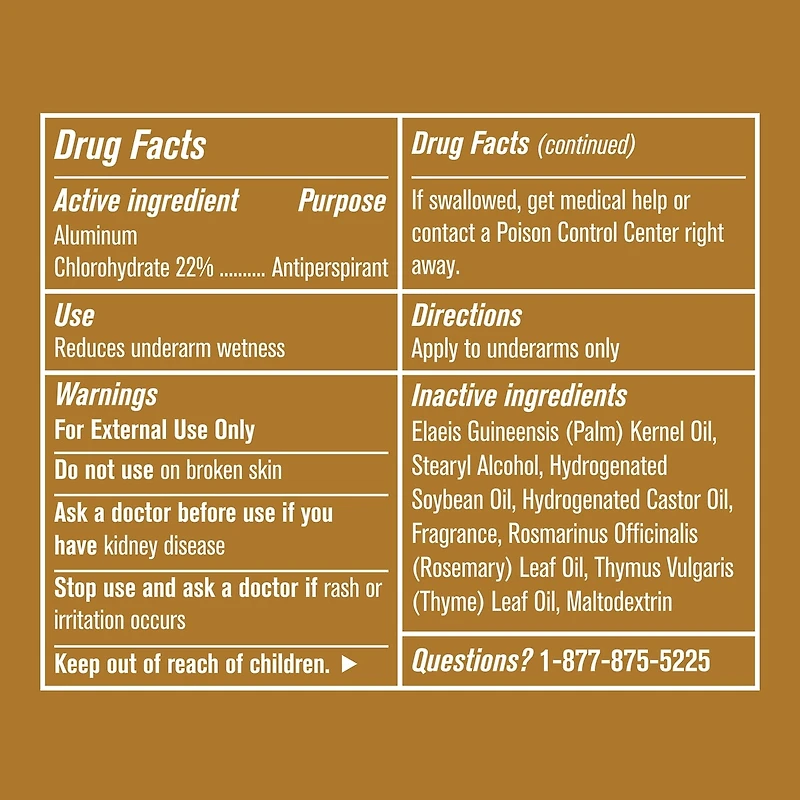 Antisudorifique Désodorisant Bois De Santal