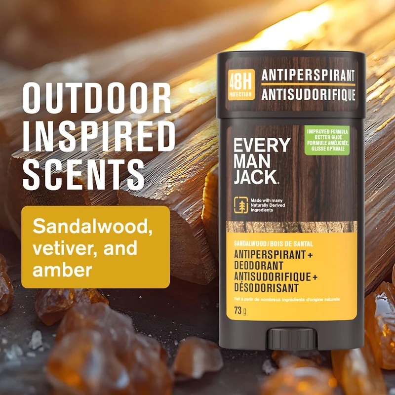 Antisudorifique Désodorisant Bois De Santal