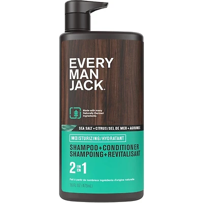 473ml 2in1 Shampoing Sel de Mer