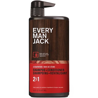 473ml 2in1 Shampoo Cedarwood