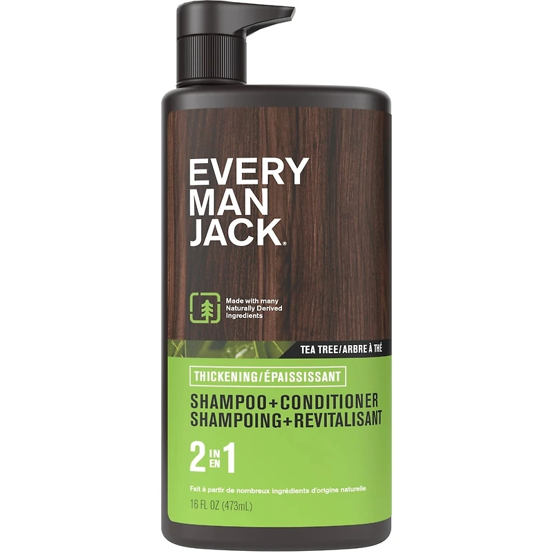 473ml 2in1 Shampoo Thickning Tea Tree