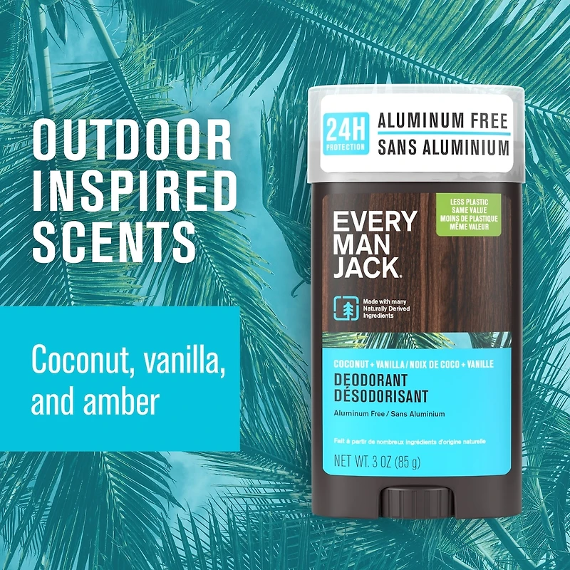 85g Deodorant Coconut Vanilla