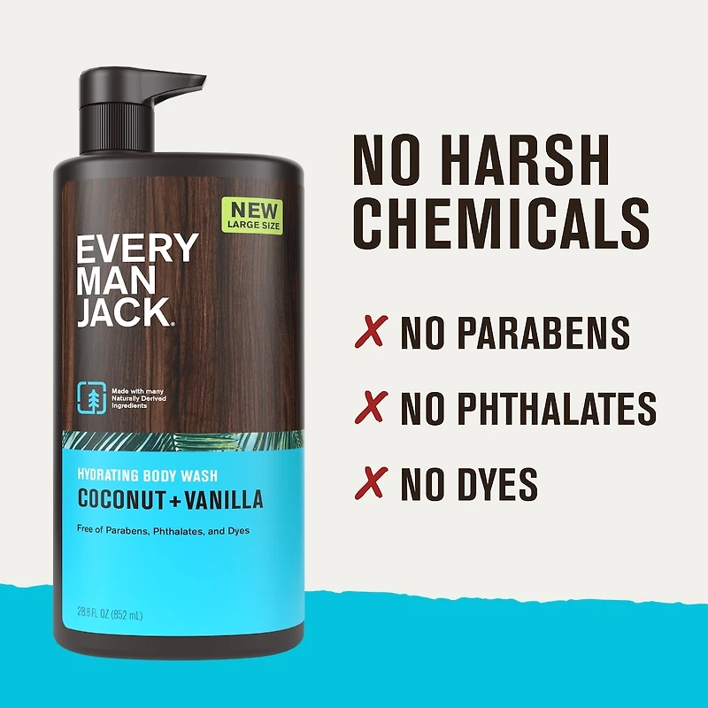 Body Wash Coconut Vanilla