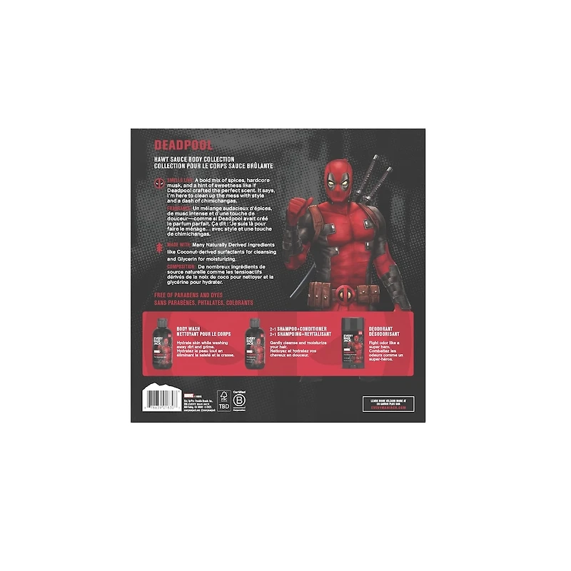 Deadpool Hawt Sauce Body Collection