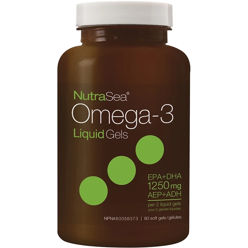 NutraSea Oméga-3 Gélules liquides