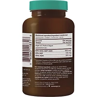 Oméga-3 NutraVege, À base de plante, Gélules liquides, Menthe fraîche, 30 gélules