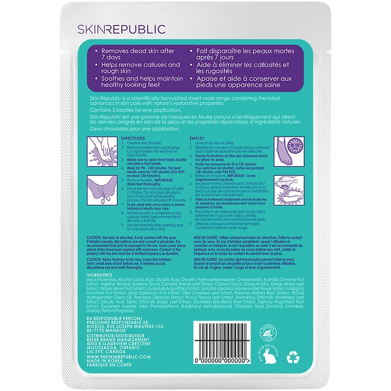 Masque Exfoliant Pieds