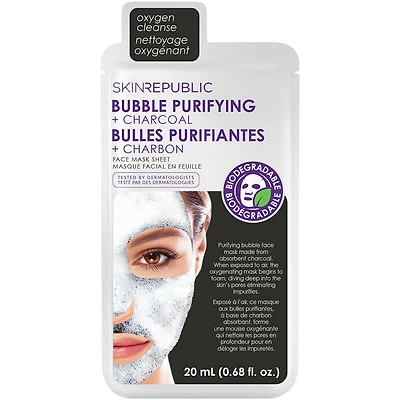 Bulles Purifiantes + Charbon Masque Facial