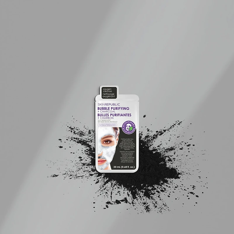 Bulles Purifiantes + Charbon Masque Facial