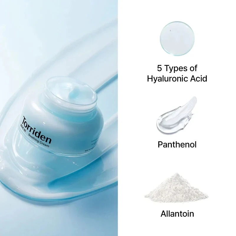 Crème Apaisante à l’Acide Hyaluronique à Basse Masse Moléculaire Dive-In