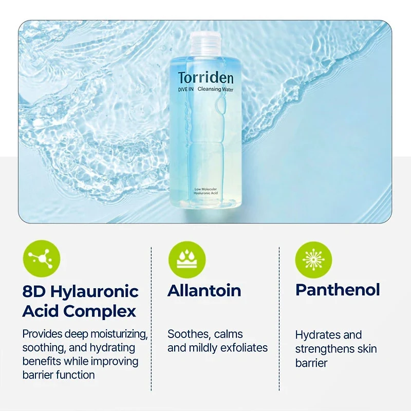 Dive-In Low Molecular Hyaluronic Acid Cleansing Water