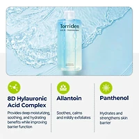 Eau Nettoyante Dive-In à l’Acide Hyaluronique à Basse Masse Moléculaire