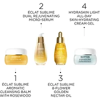 Éclat Sublime — Baume nettoyant aromatique au bois de rose