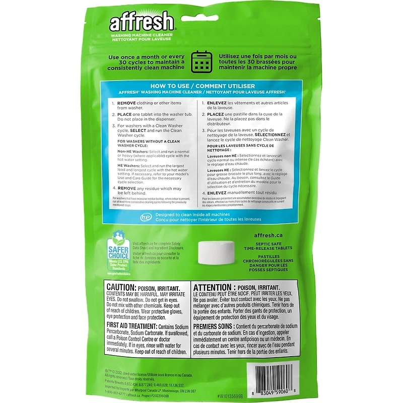 Nettoyant pour laveuse