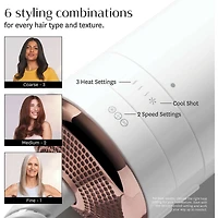 AireBrush One-Step Smoothing and Volumizing Hair Dryer Brush