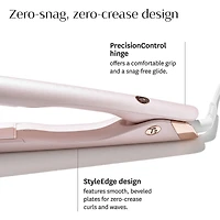 SinglePass Smooth X professional flat iron with extra-long plates