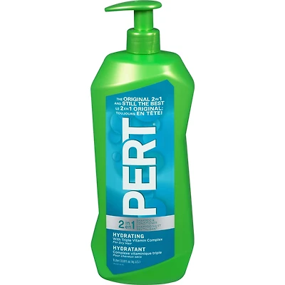 Shampooing et Revitalisant 2-en-1 Hydratante pour cheveux secs