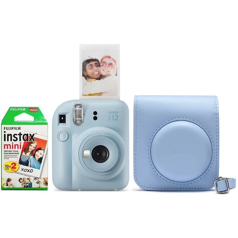 Ensemble Instax 12 - Bleu