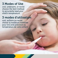 Thermomètre pour chambre de bébé 3-en-1