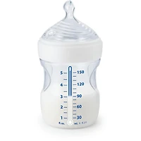 NUK Simply Natural Bottle with SafeTemp, 5 oz (150 mL), 3 Pack