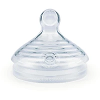 NUK Simply Natural Bottle with SafeTemp, 9 oz (270 mL), White, 3 Pack