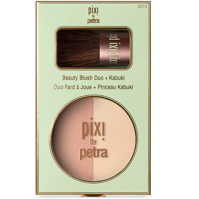 Beauty Blush Duo + Kabuki Duo Fard à Joue + Pinceau Kabuki
