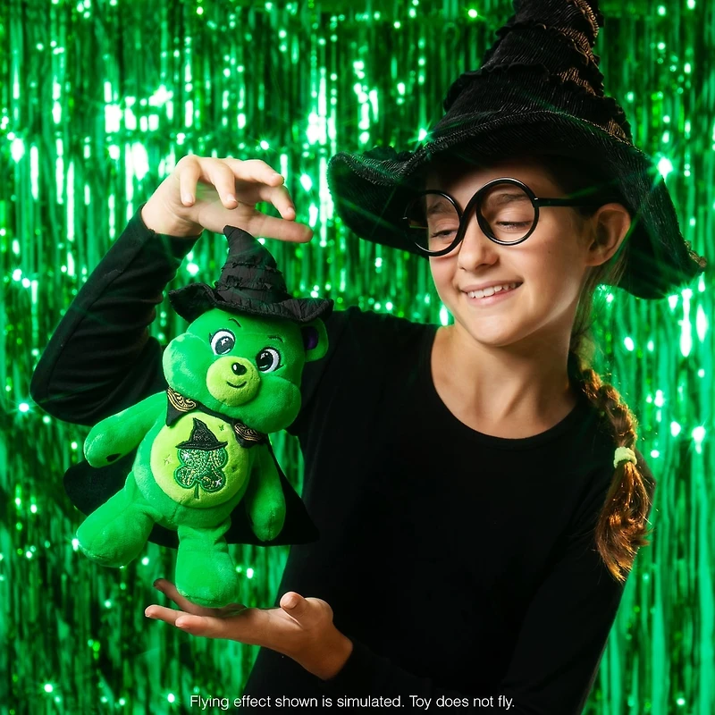 Care Bears x Wicked Fun Size Plush Good Luck Bears as Elphaba