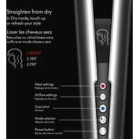Fer plat Dyson Airstrait™ Nickel brillant et cuivre riche