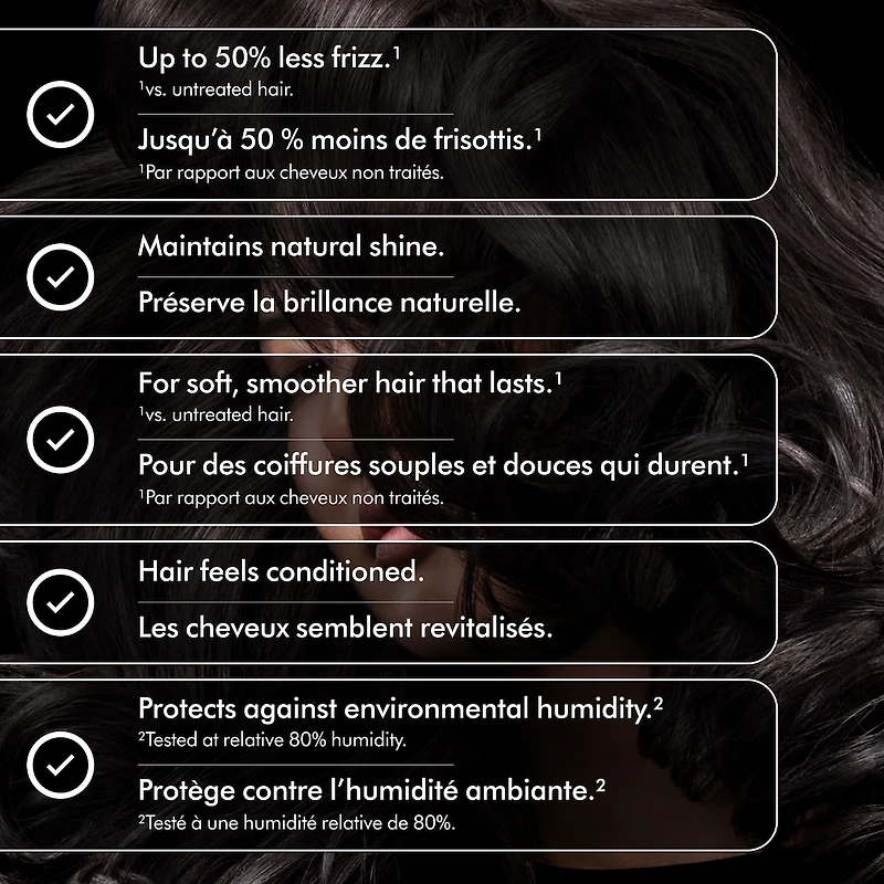 Crème de précoiffage Dyson Chitosan pour revitalisation riche des cheveux droits à ondulés (100ml)