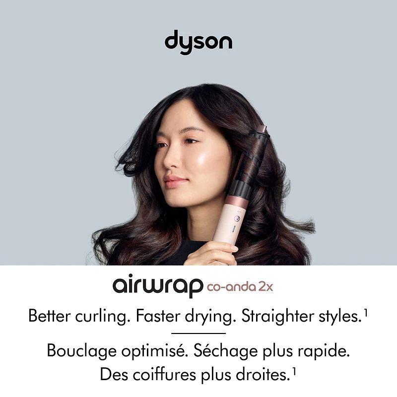 Dyson Airwrap Co-anda2x™ multi-styler and dryer Straight+Wavy in Ceramic pink