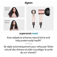 Sèche-cheveux Dyson Supersonic NuralMC en rose céramique