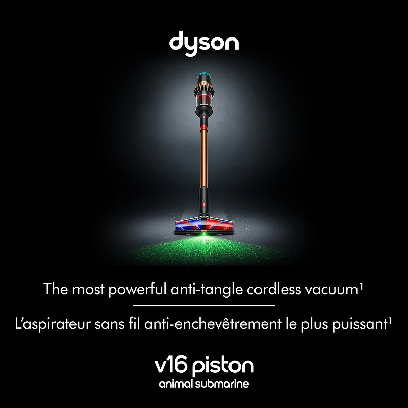 Aspirateur sans fil pour débris secs et humides Dyson V16 Piston Animal SubmarineMC
