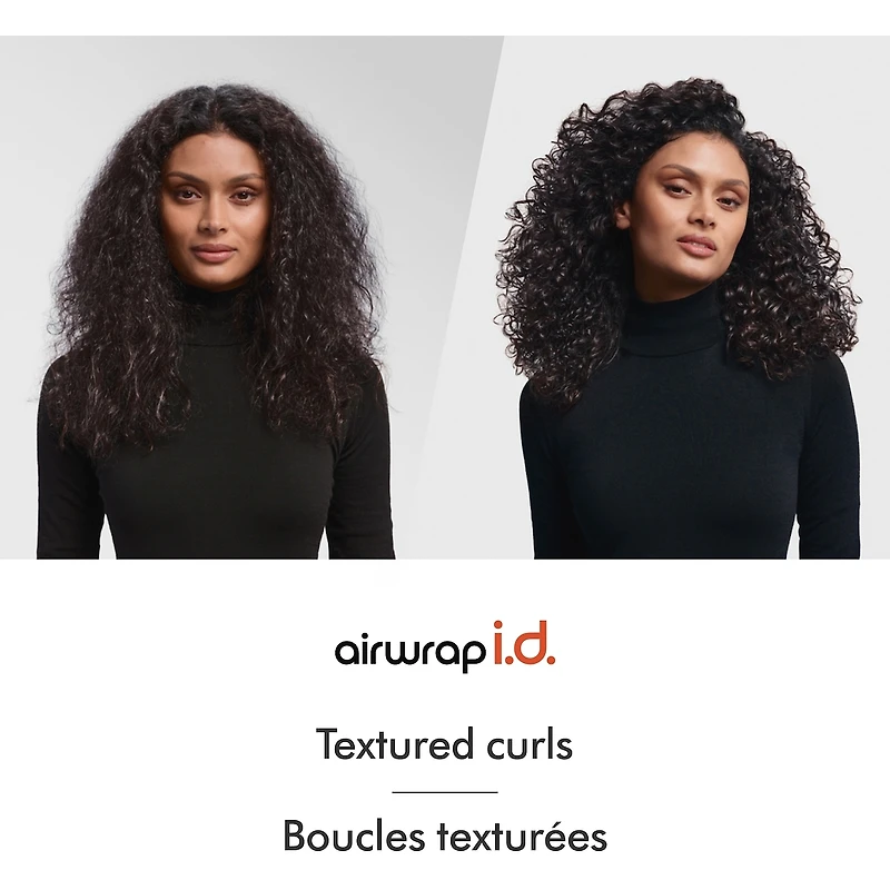 Séchoir coiffant polyvalent Dyson Airwrap i.d.MC et sèche-cheveux Curly+Coily en rose céramique