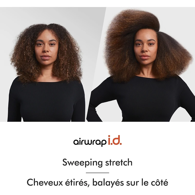 Séchoir coiffant polyvalent Dyson Airwrap i.d.MC et sèche-cheveux Curly+Coily en rose céramique