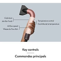 Sèche-cheveux Dyson Supersonic rMC en rose céramique