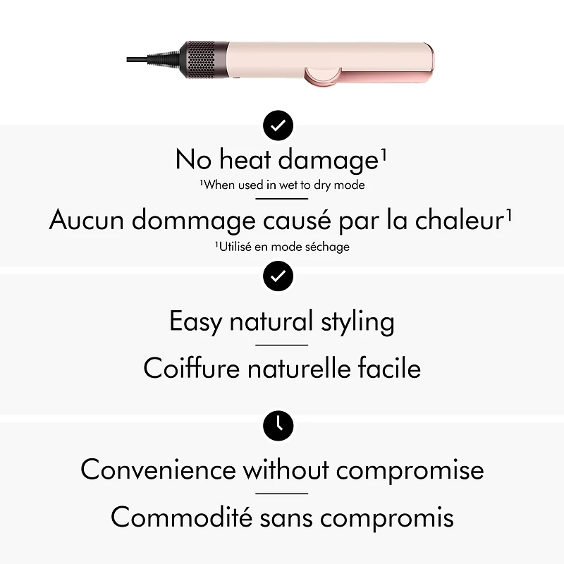 Special edition Dyson Airstrait™ straightener in Amber silk