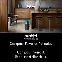 Purificateur compact Dyson HushjetMC (Noir/Sarcelle)