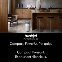 Purificateur compact Dyson HushjetMC (Blanc/Argenté)