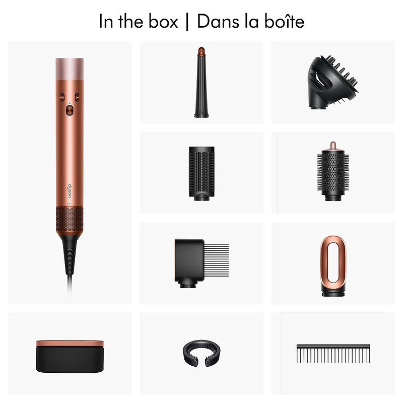 Special edition Dyson Airwrap i.d.™ multi-styler and dryer Curly+Coily in Amber silk