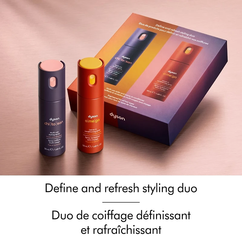 Duo de coiffage en édition limitée Dyson Define & Refresh