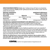D3 + K2 gélules - avec huile de noix de coco biologique
